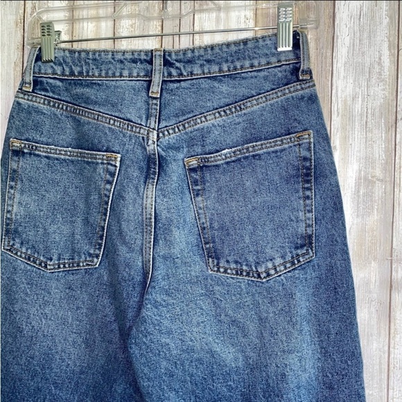 NWT Lovers + Friends Ryan High Rise Loose Straight Jeans Palm Canyon - Picture 8 of 12